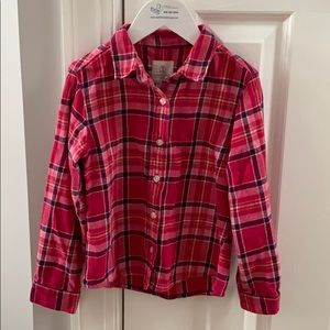 Lands End Flannel Shirt